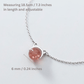 Sweetie Cat Strawberry Quartz Bracelet