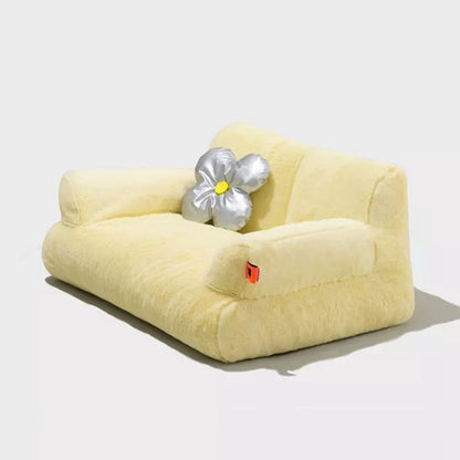 Yellow Mini Cat Couch