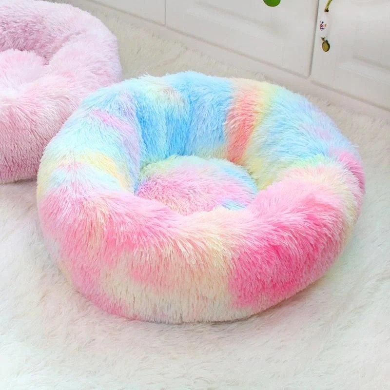 Marshmallow Pet Bed with Ultra Soft Plush - Petites Paws