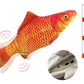 Dancing Fish Catnip Kicker Toy (Goldfish） - Petites Paws