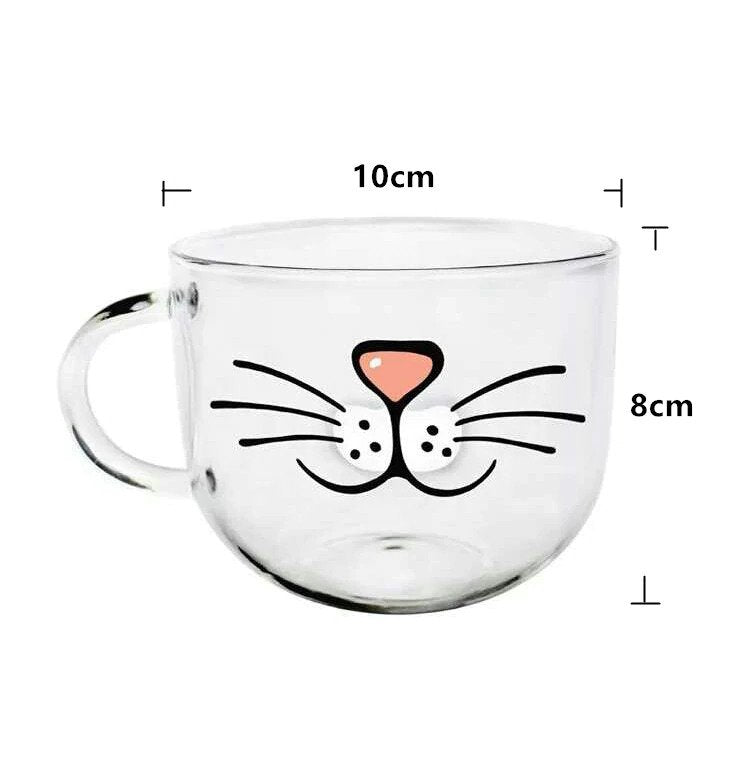 Cute Cat Face Mug - Petites Paws