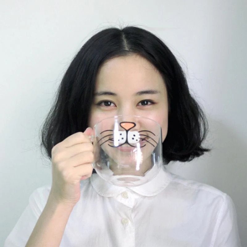 Cute Cat Face Mug - Petites Paws