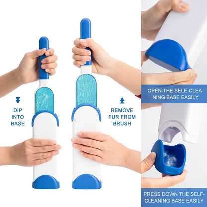 Reusable Pet Hair Remover Brush Set - Petites Paws