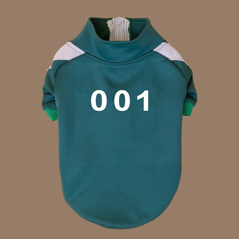 Green Dog & Cat Tracksuit - Petites Paws