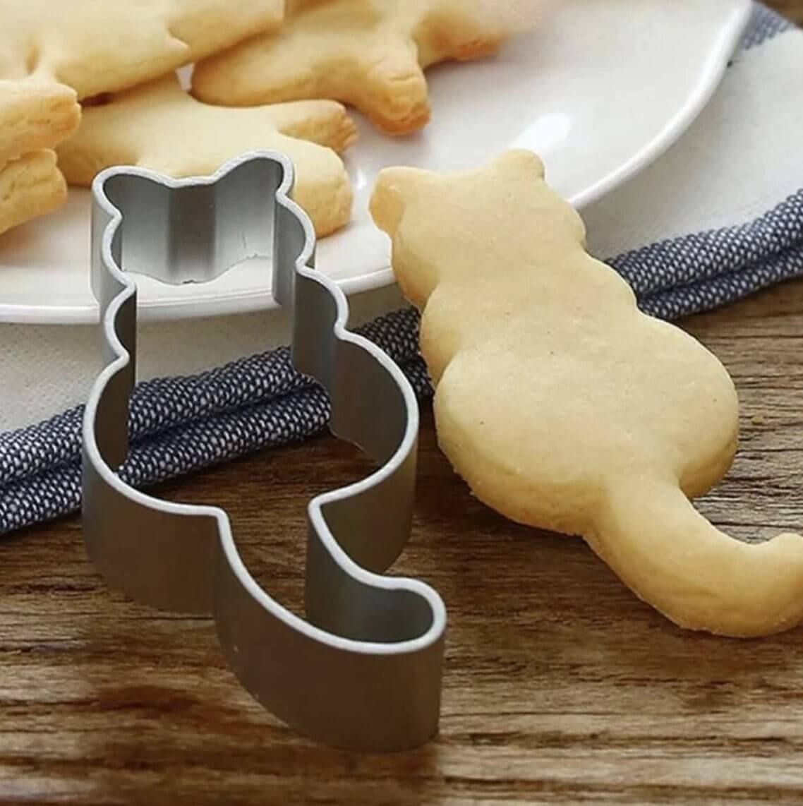 Cat Shaped Cookie Cutter