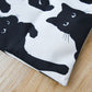 Chic Black Cat Waterproof Polyester Tote Bag