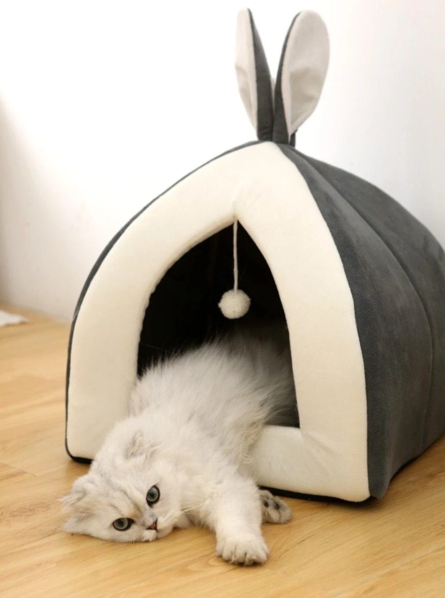 Rabbit Ears Cat Cave - Petites Paws