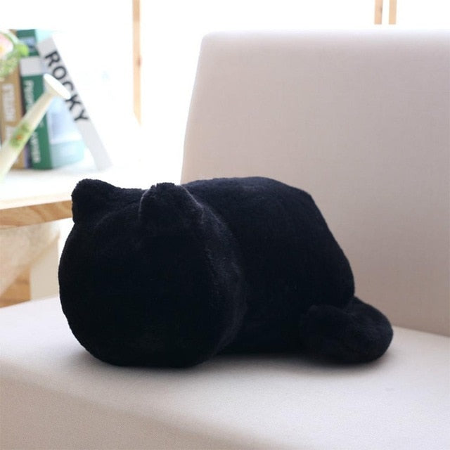Minimalist Cuddly Cat Cushion - Petites Paws