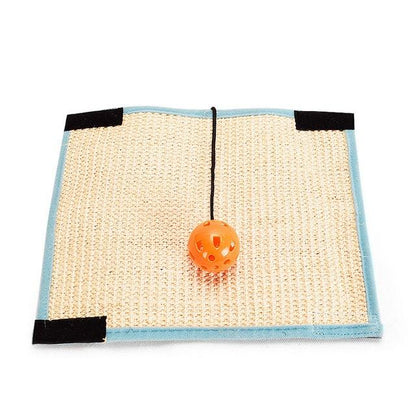 Foldable Cat Scratch with Sisal/Loop Carpet - Petites Paws