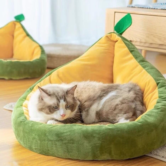Avocado Cozy Pet Bed
